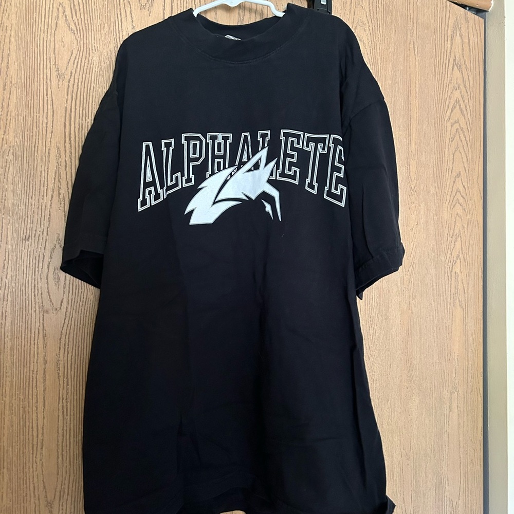Alphalete t shirt black